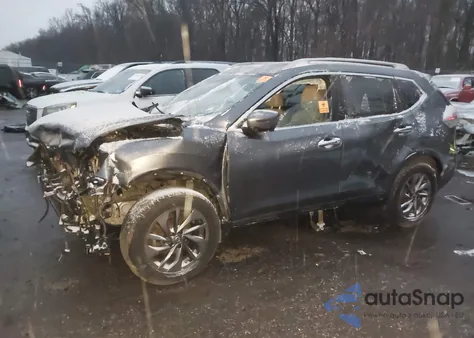 2016 Nissan Rogue Sl z USA, uszkodzony, nr VIN 5N1AT2MT8GC780281